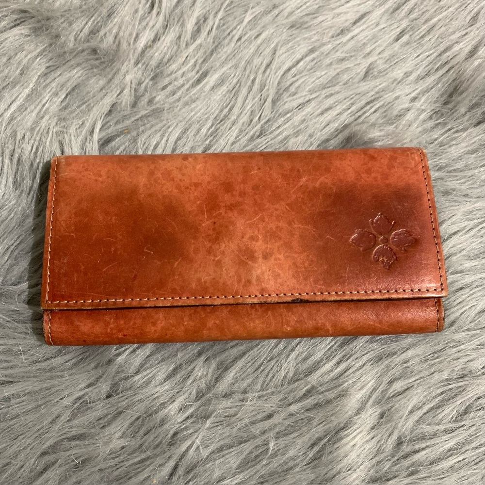 Patricia Nash Brown Leather Wallet